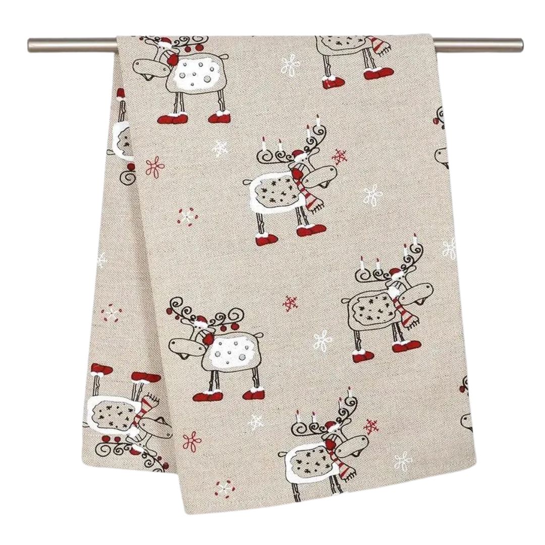 Towel Deers with candles