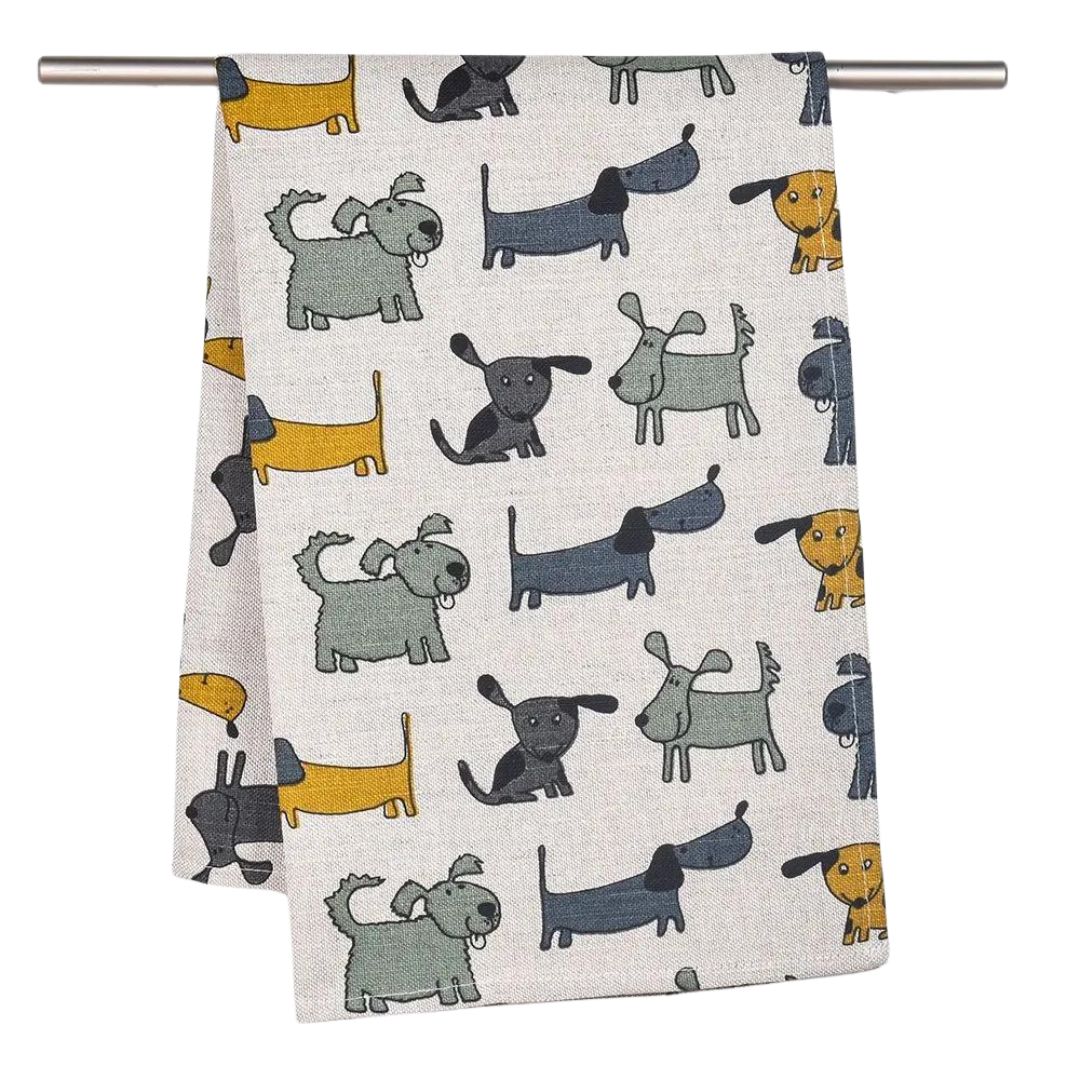 Towel Dark dogs