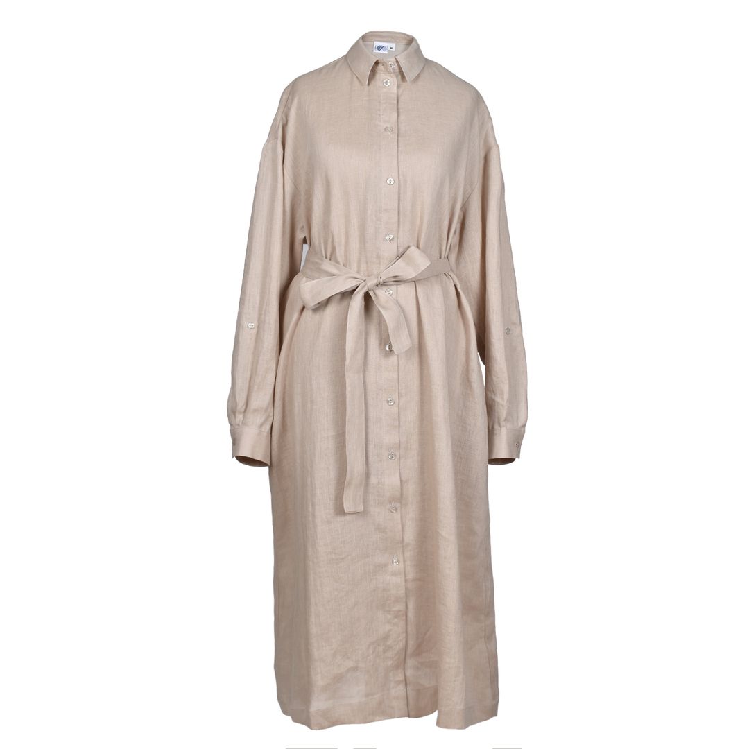 Shirt linen dress Ausma