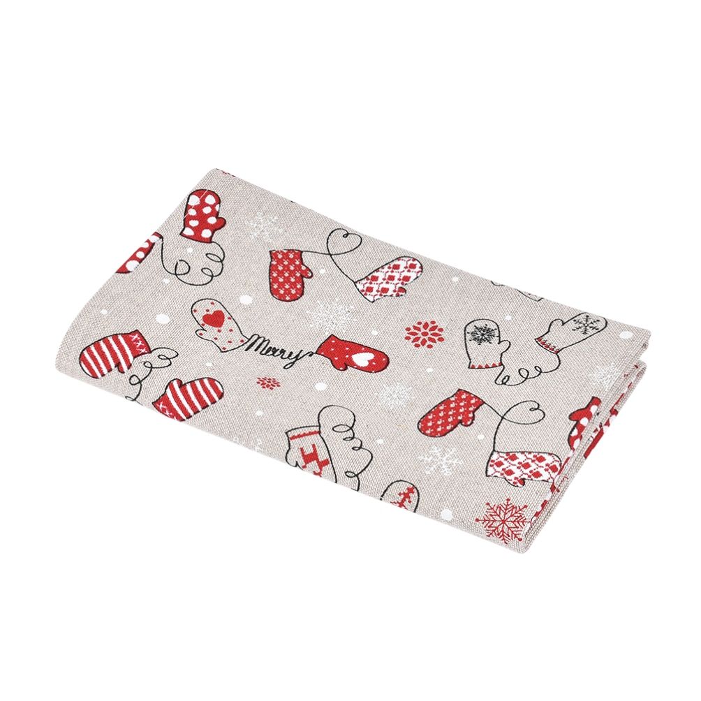 Runner Christmas gloves, 47X140 cm