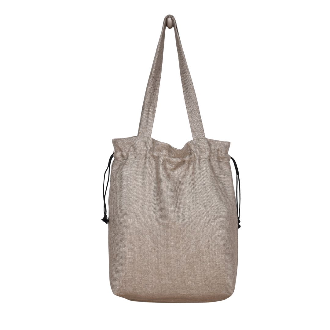 Linen drawstring waterproof bag (small)
