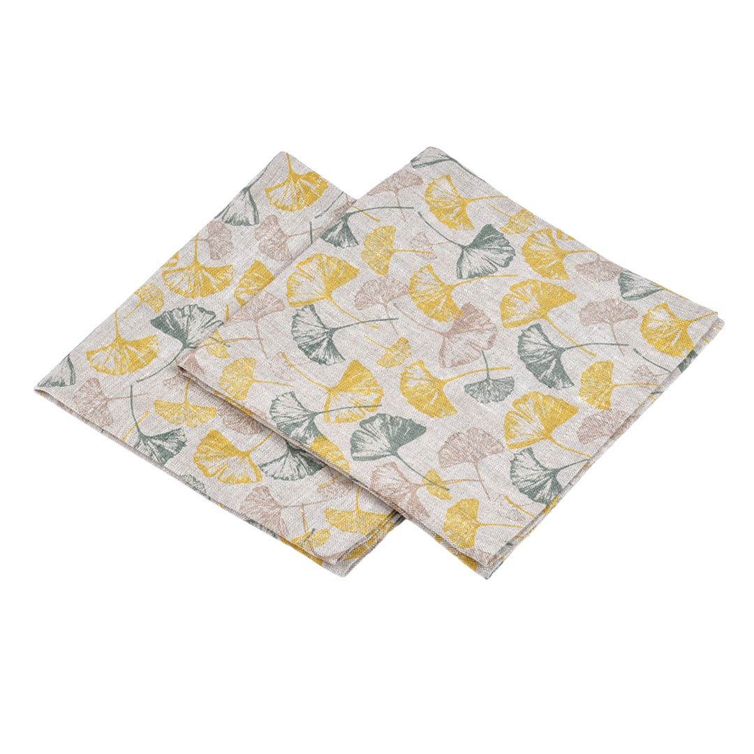 Linen napkins set GINK-GO, 40x40 cm, 4 pcs.
