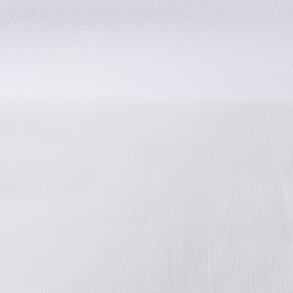 White semi-linine fabric made of recycled linen, 405 g/m²