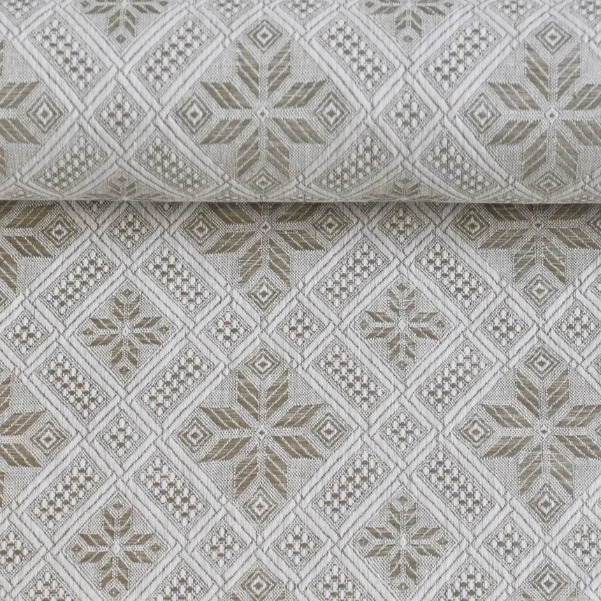 Jacquard patterned fabric Rhombus, 198 g/m²