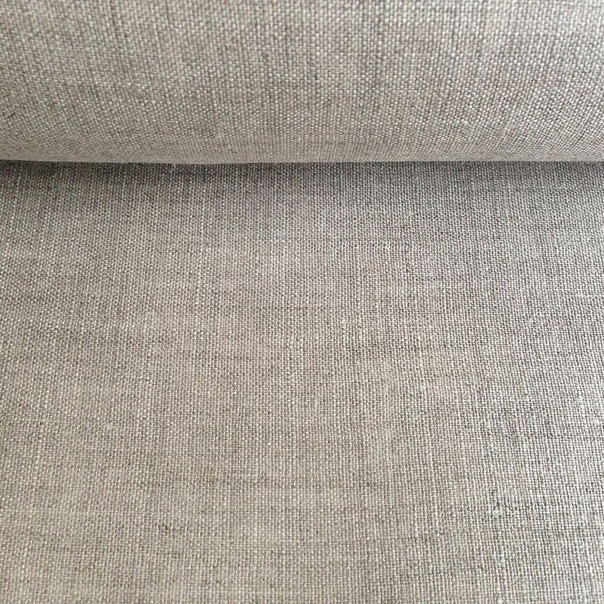 Natural linen fabric, 130 g/m²