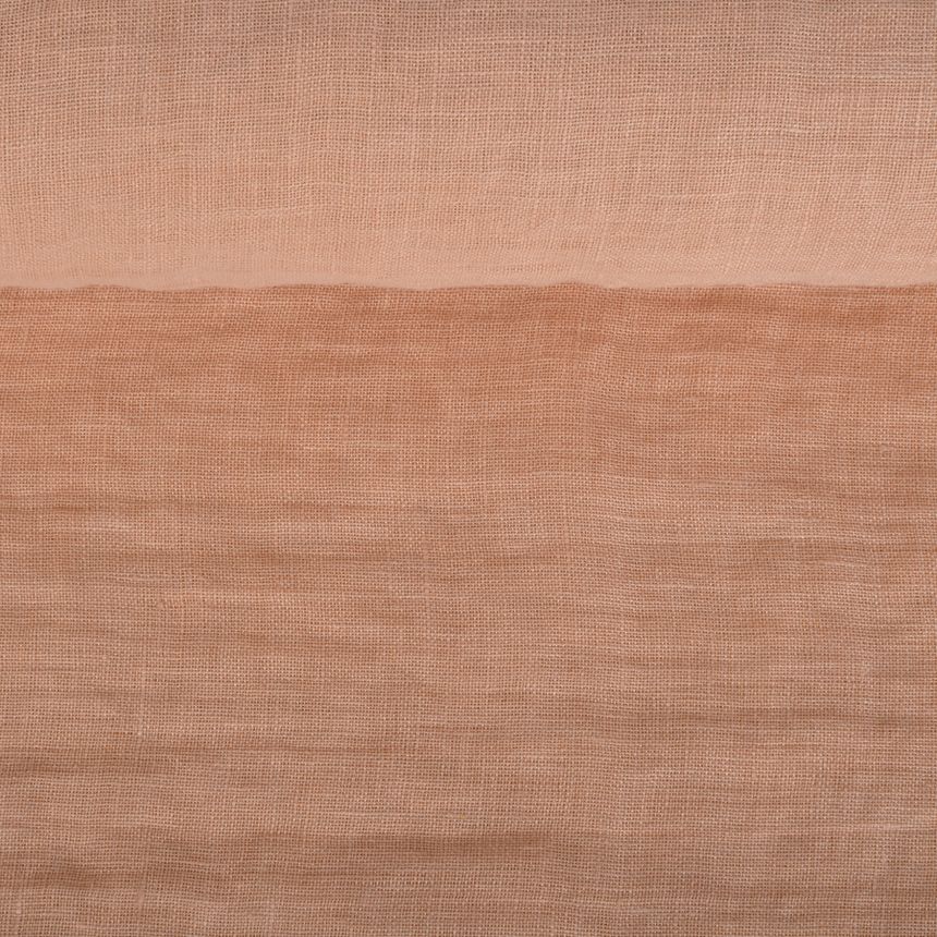 Minkštintas rausvas lininis audinys, 93 g/m²