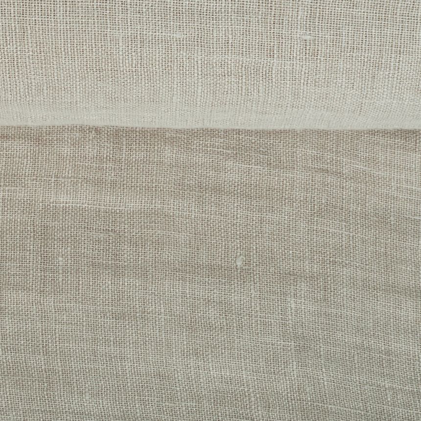 Minkštintas pilkas lininis audinys, 93 g/m²