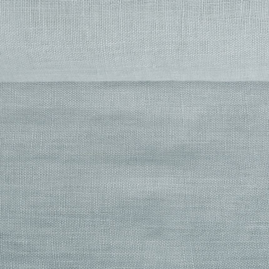Minkštintas melsvai pilkas lininis audinys, 93 g/m²