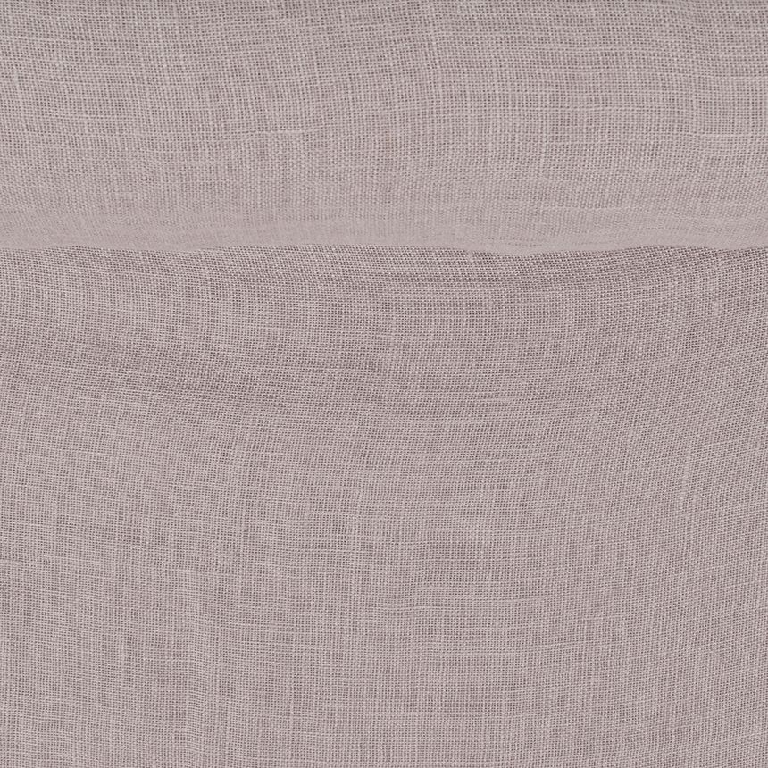 Washed dusty pink linen fabric, 93 g/m²