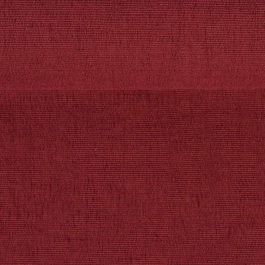 Washed raspberry color fabric, 260 g/m²
