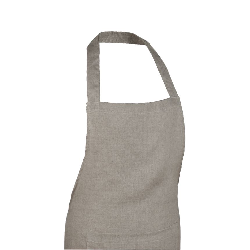 Apron in natural colour