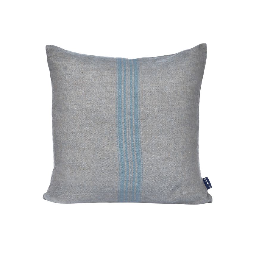 Linen cushion cover with zipper URBAN