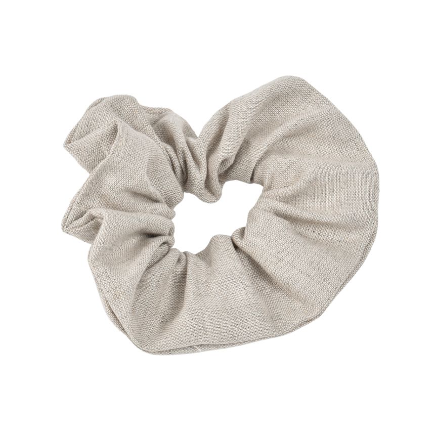 Linen hair band in natural colour