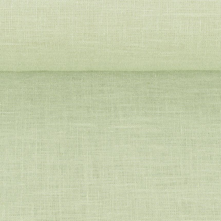 Minkštintas pastelinis žalsvas audinys, 205 g/m²