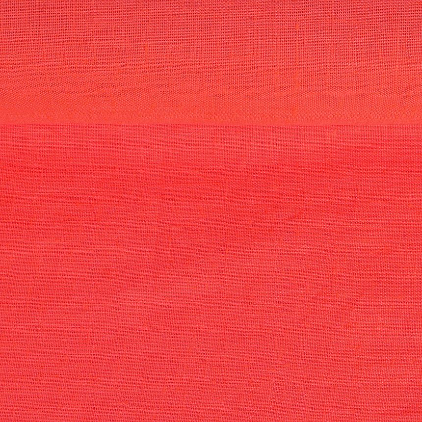 Minkštintas koralų spalvos audinys, 205 g/m²