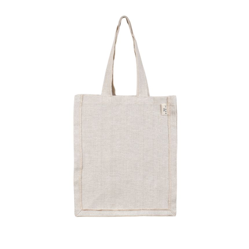 Sturdy linen shopping bag (small)