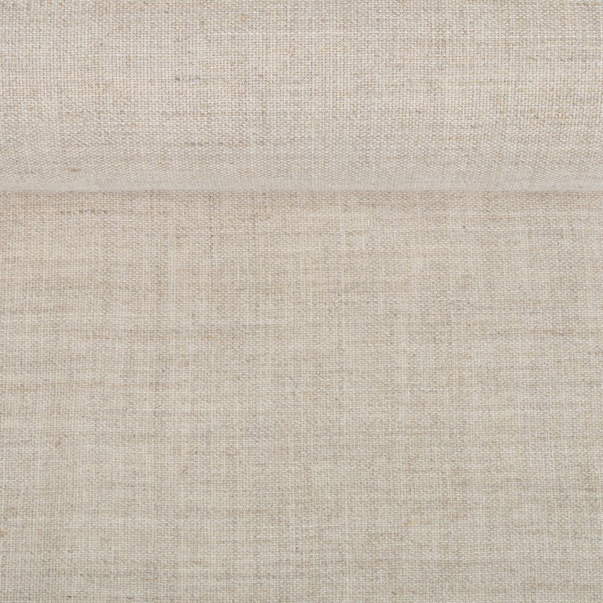 Washed natural-colored 100% lavsan fabric, 160 g/m²