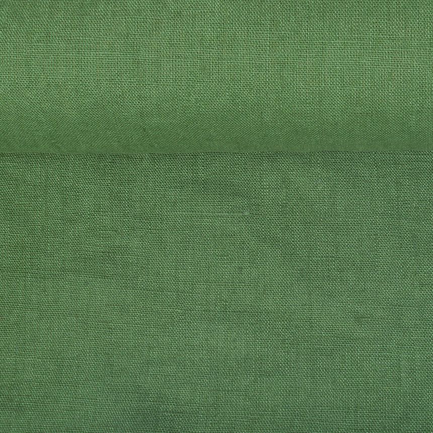 Minkštintas miško žalumos spalvos audinys, 205 g/m²