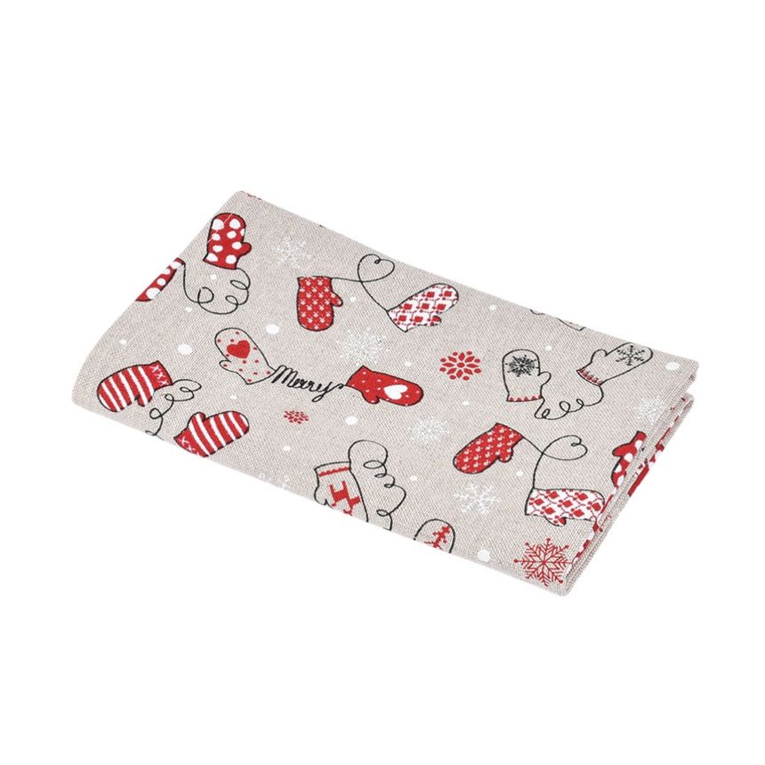 Runner Christmas gloves, 47X140 cm