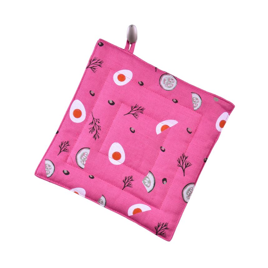 Pot holder Lithuanian pink soup - Šaltibarščiai