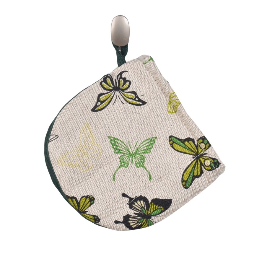 Mini mitten Green butterflies
