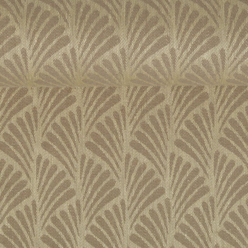 Jacquard linen fabric with recycled yarns, 220 g/m²