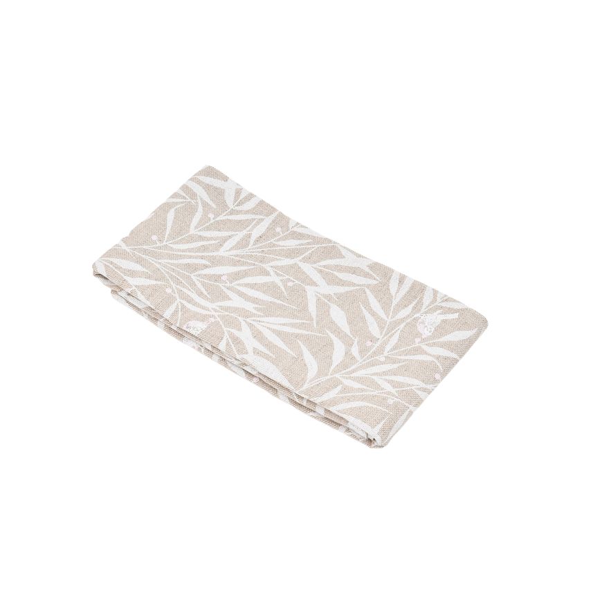 Squere small tablecloth White garden, 72x72 cm