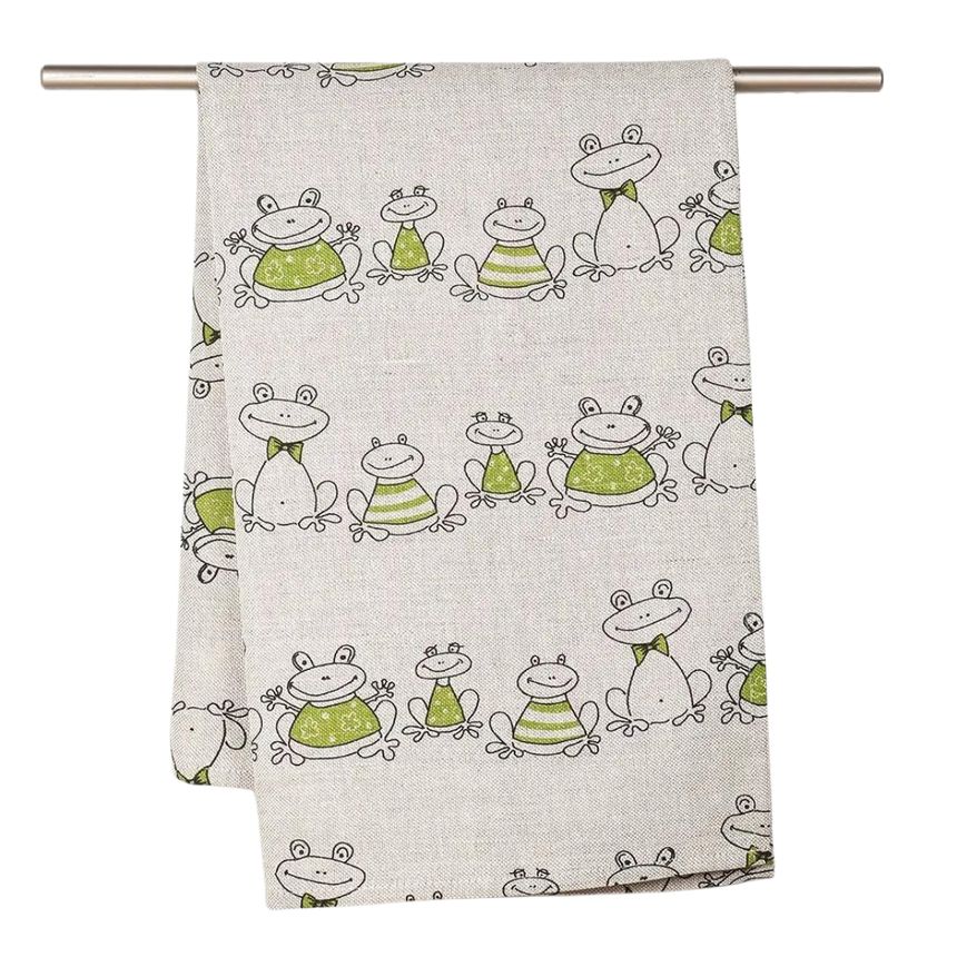 Towel Green frogs