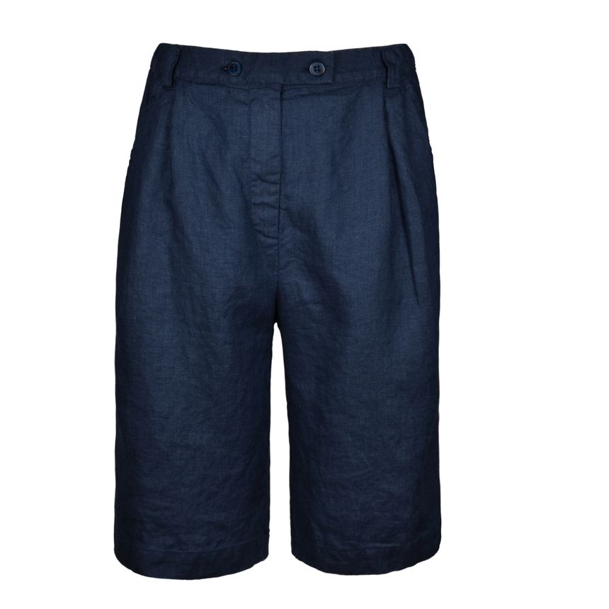 Lininiai bridžai - šortai Marta