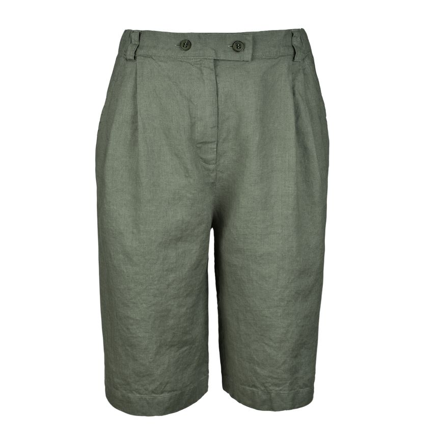 Lininiai bridžai - šortai Marta